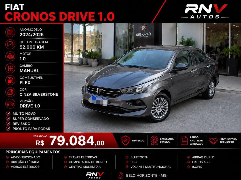 Fiat Cronos Drive 1.0 6V 24/25 #1