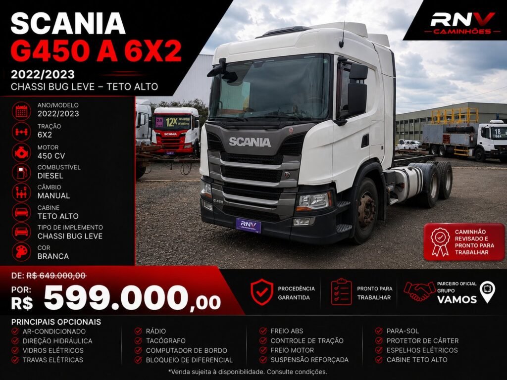 SCANIA / G-450 A 6X2 2P (DIESEL)(E5) #1